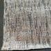 5'3 x7'6 Feet Viscose Wool Handmade Natural Dark Beige Grey Faux Silk Area Rug