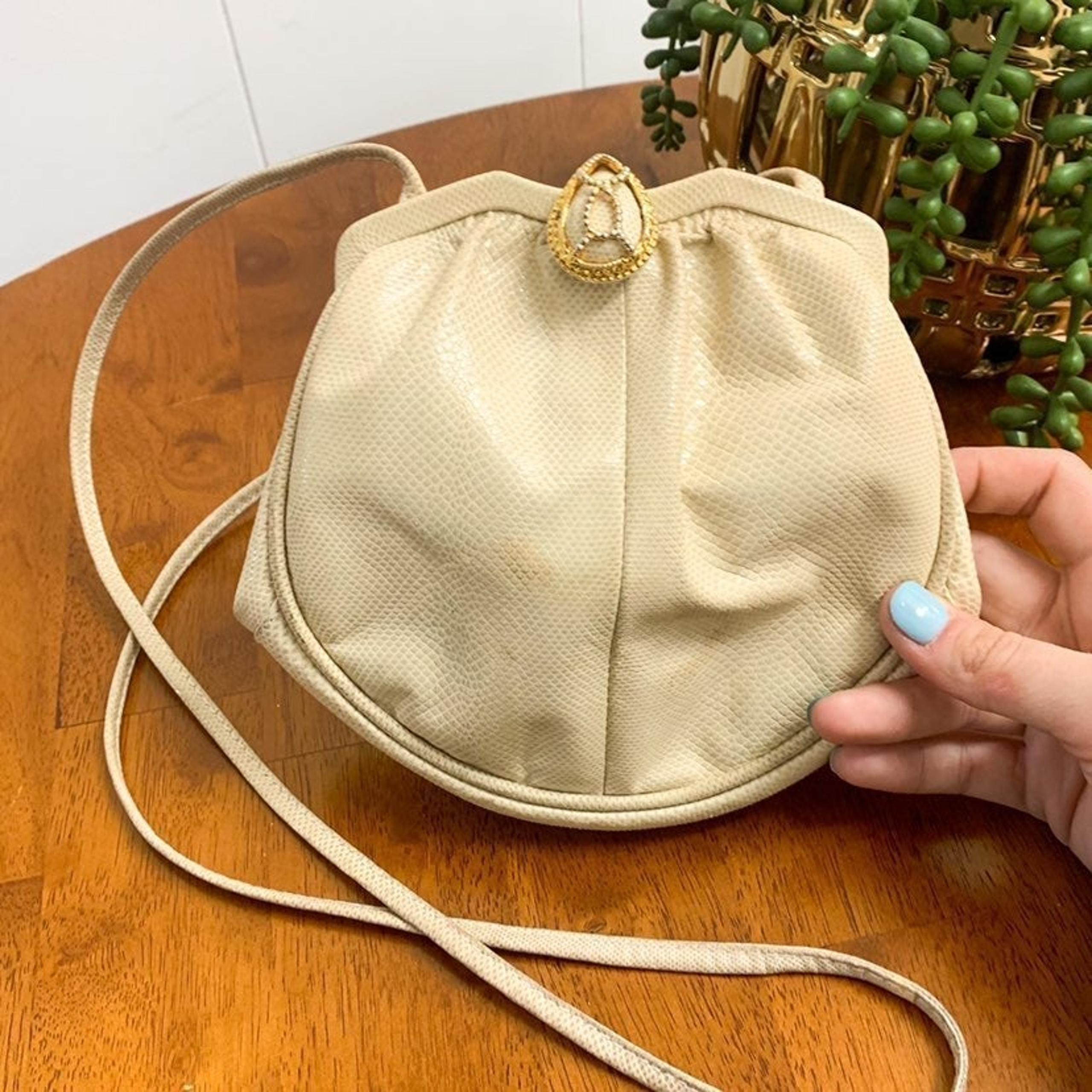 Susan Gail Snake Bellido Vintage Clutch