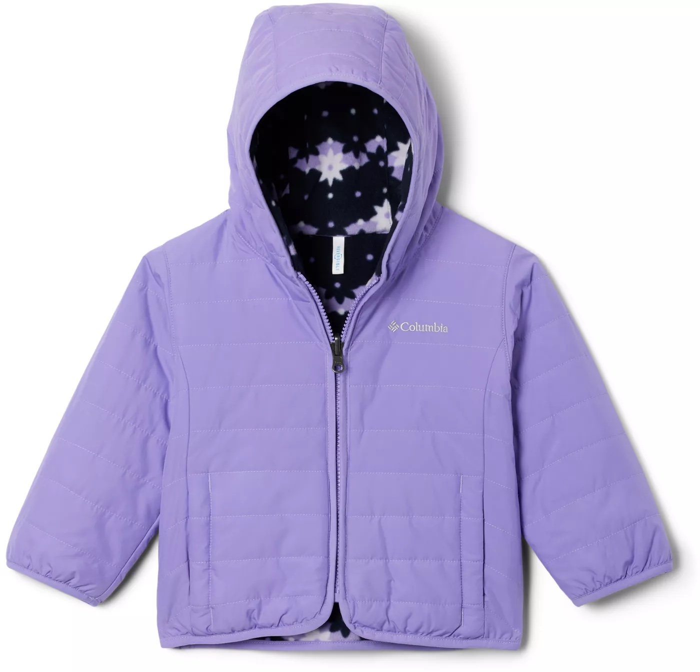 NWT Columbia double trouble reversible jacket- 2T