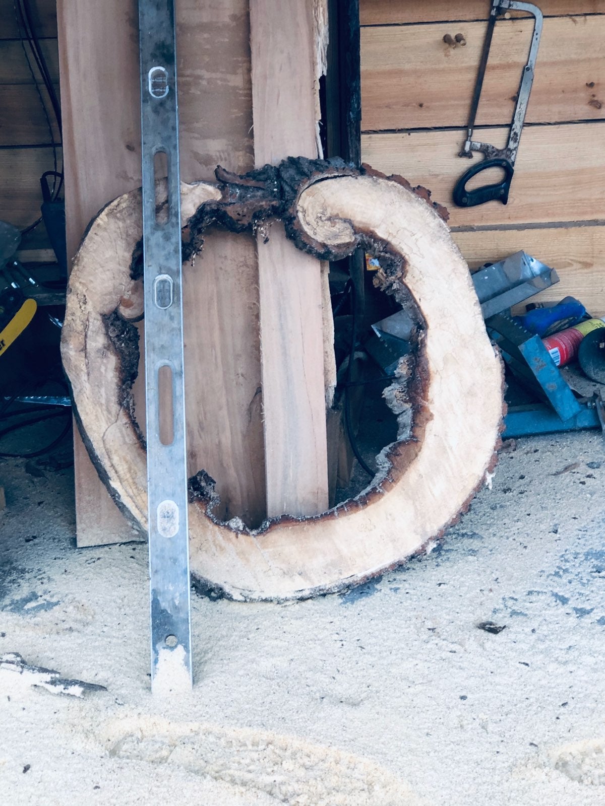 Old english walnu rings
