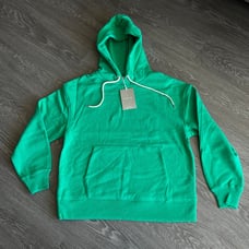 Everlane The Track Hoodie Womens Small Green Organic Cotton