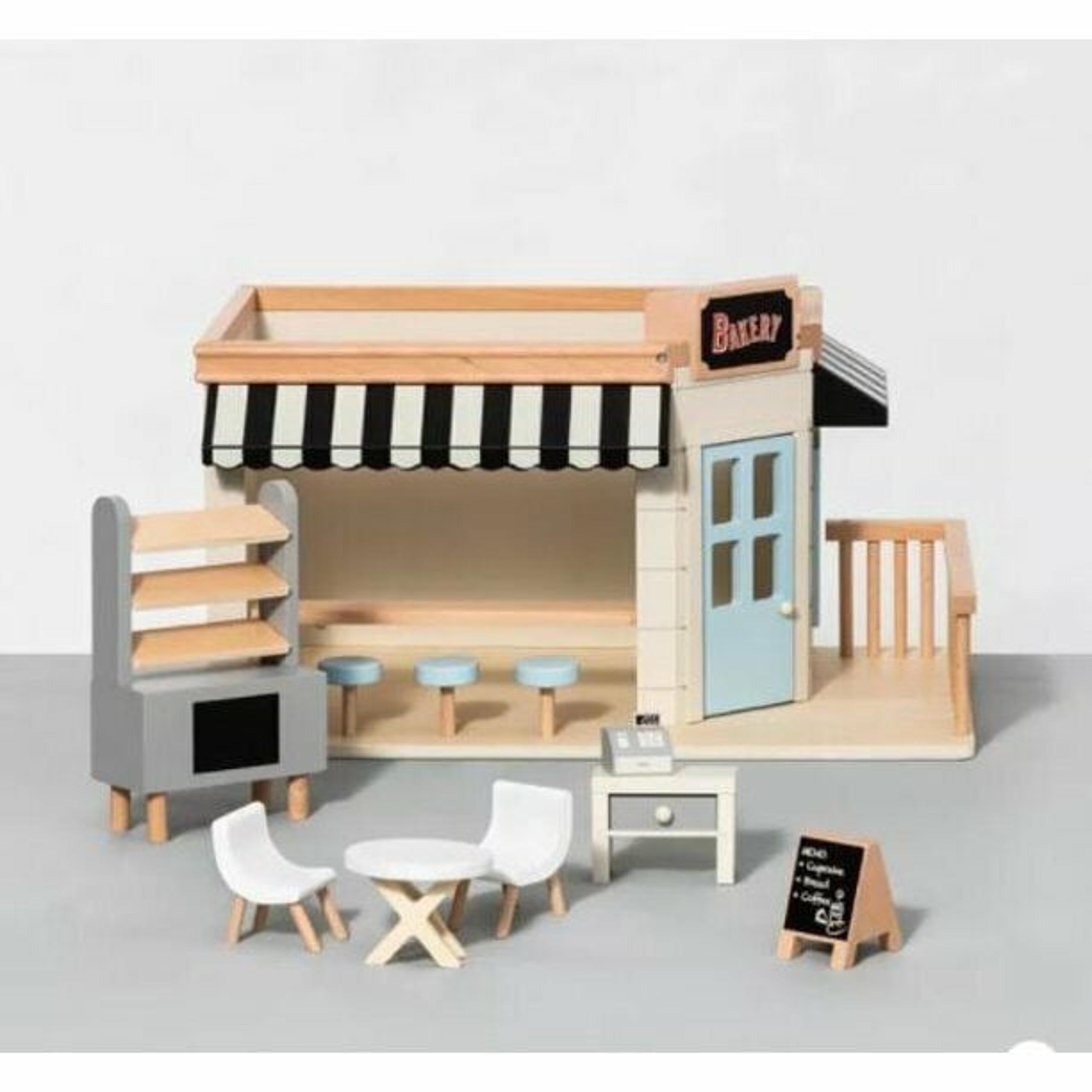 Hearth & Hand™ with Magnolia-Wooden Toy Bakery Shop Playset Gift for kids