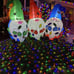 String Lights, 66ft 200 LED Christmas Lights Multicolor, Green Wire Twinkle Tree