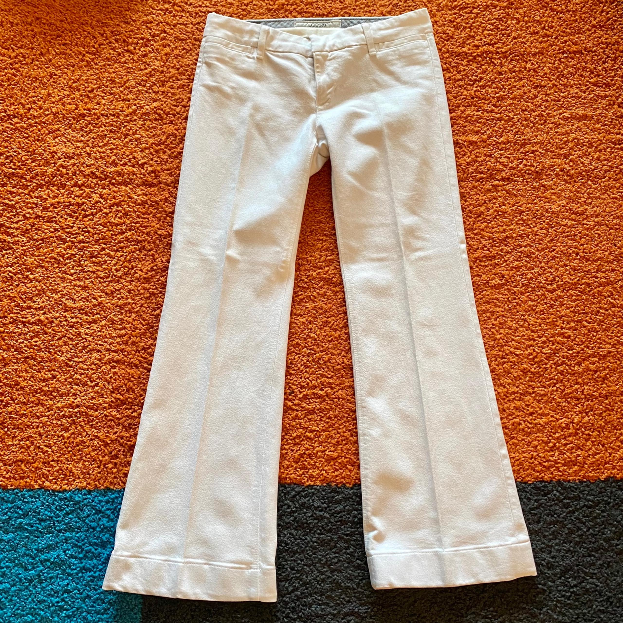 Joe’s Jeans white flare jeans