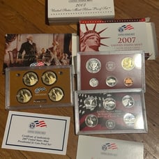 2007 Silver Proof Set U.S. Mint