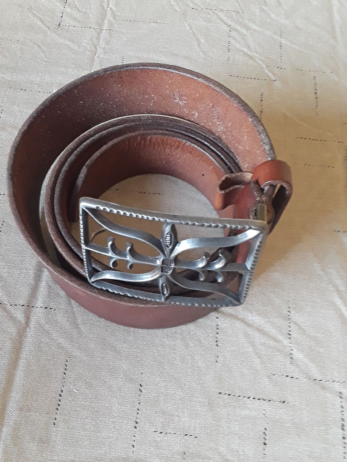 Ralph Lauren leather belts for men.