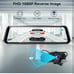 10 2.5k WiFi Smart Carplay Rear View Digital Mirror Backup Camera for Car