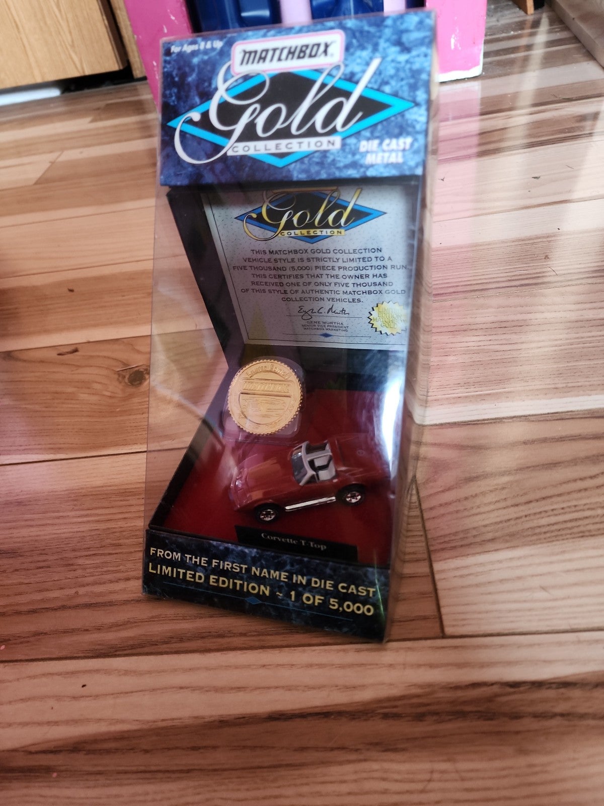 Matchbox gold collection corvette t-top