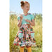 Matilda Jane Girls Wonderment Sing a Song Chrissy Dress Size 8 Floral Hooded