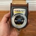 Vintage Gossen Lunasix 3 Light Meter Gray Dial With Leather Case Germany Rare