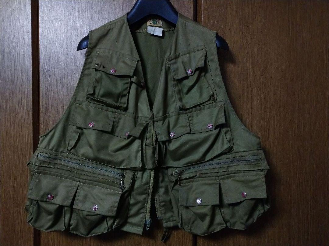 70s Vintage Ideal Fishing Vest Size M
