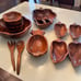 Hawaii Monkey Pod Wood bowl Set.