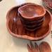Hawaii Monkey Pod Wood bowl Set.