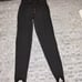Rib Stirrup Leggings GANNI Dark Grey, size XXS. Pre-owned in good condition.