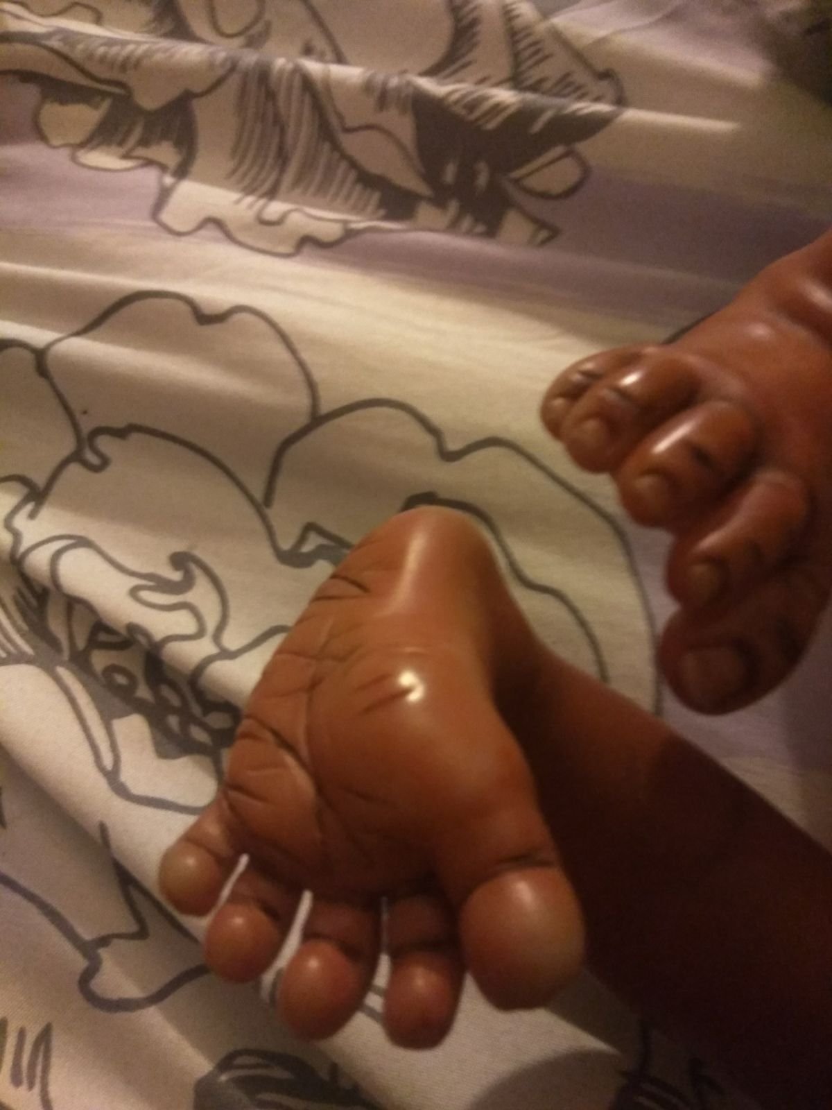 reborn baby doll - detail