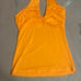 Guess by Marciano halter top mango yellow stretchy