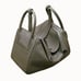 Leather gift bag handbag