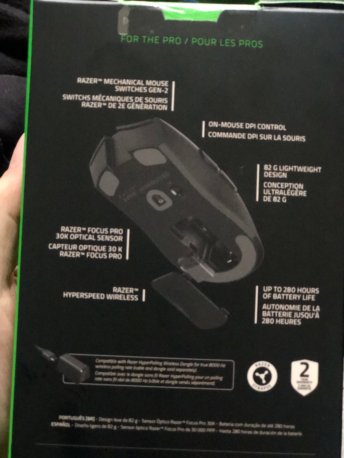 Razer hyperspeed v3 brand new