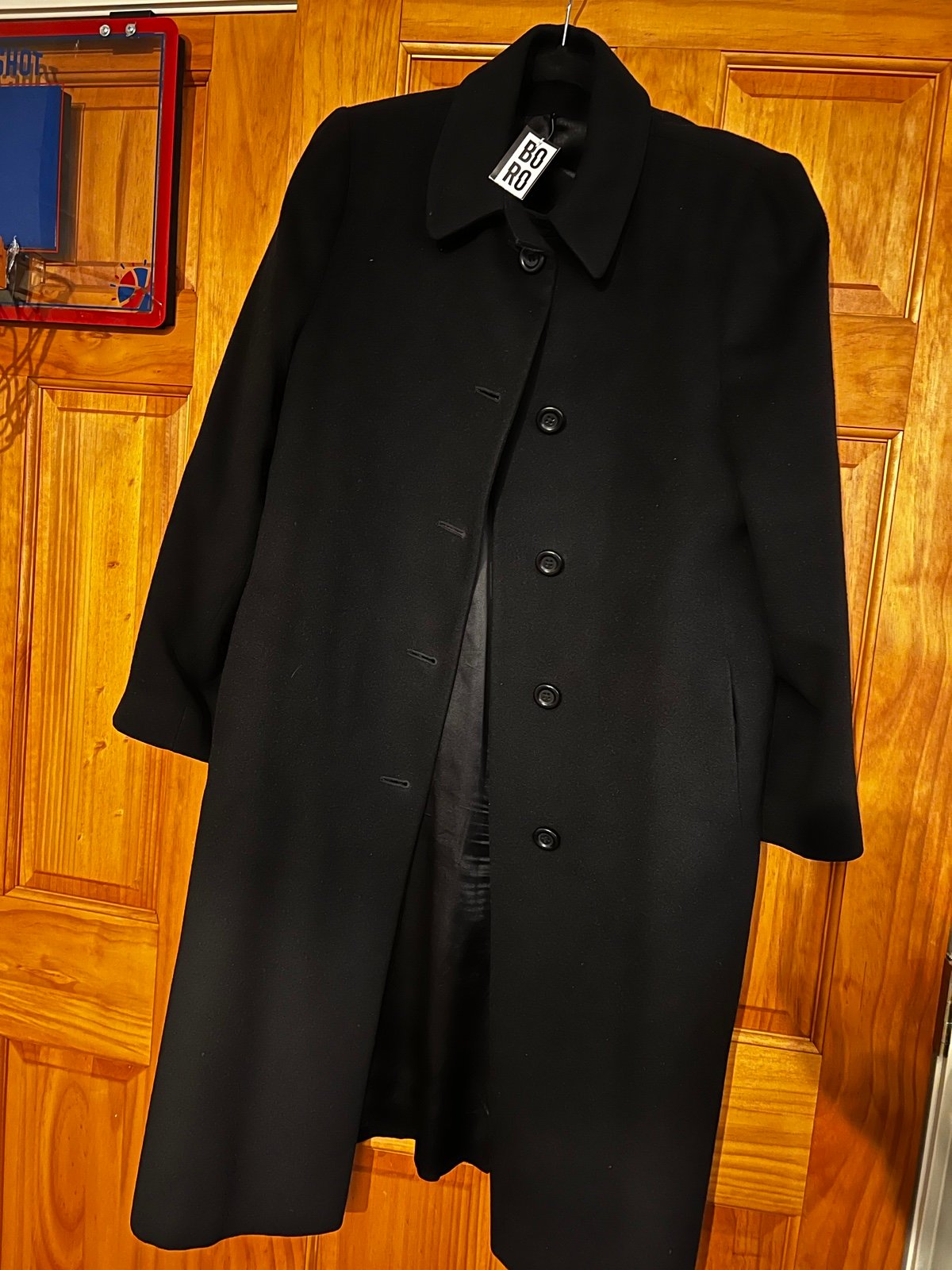 Formal black coat
