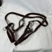 Tory Leather Jaeger Hands-Free Leather Dog Leash - Havana with Brass Hardware
