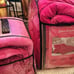 Set of 3 Juicy Coulture Hot pink Comforter&Sheets&pillow