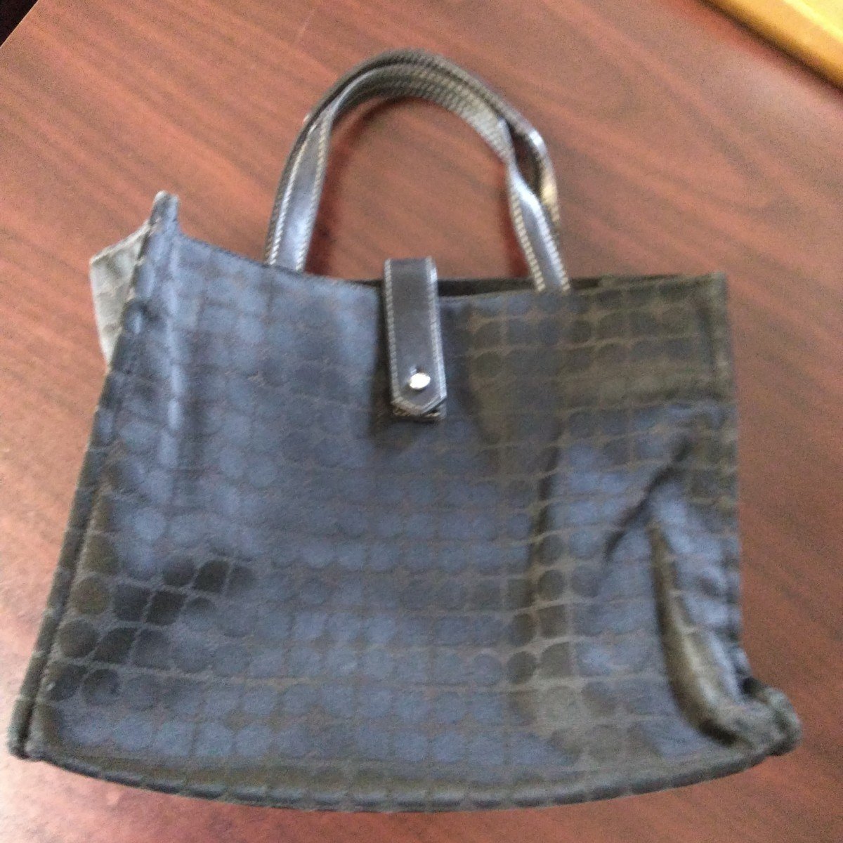Kate Spade ♠️ Vintage Dot Noel Signature Pattern Tote Handbag