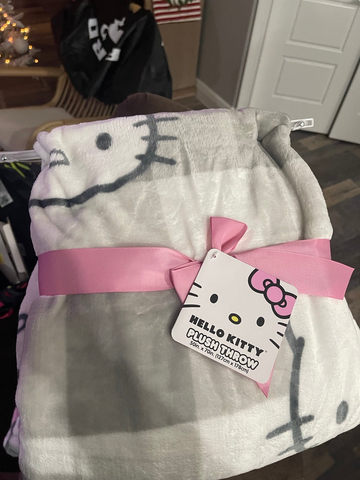 Hello Kitty throw blanket