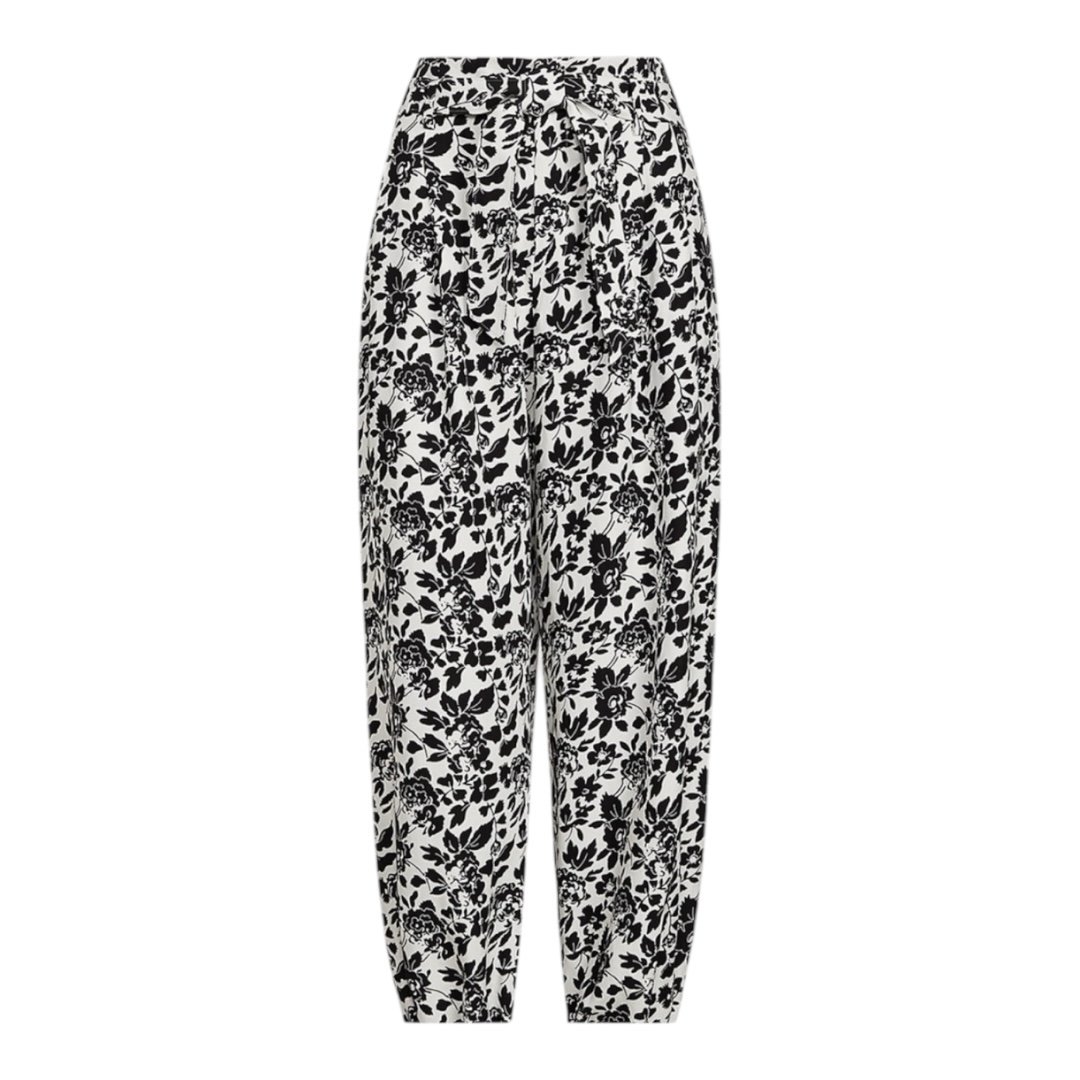 Polo Ralph Lauren Floral Black and White Women's Pants size 12 NWT