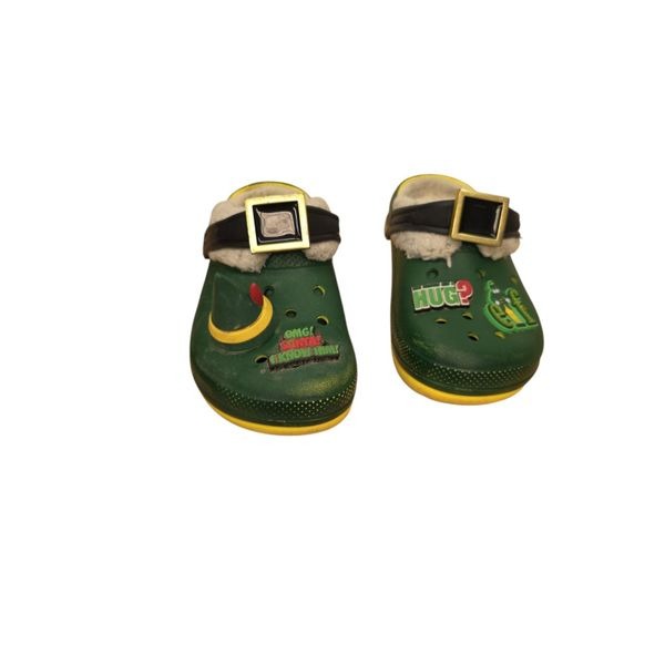 Buddy The ElfCrocs Lined Classic Clog Kids Size C13 Christmas 209377-7C1