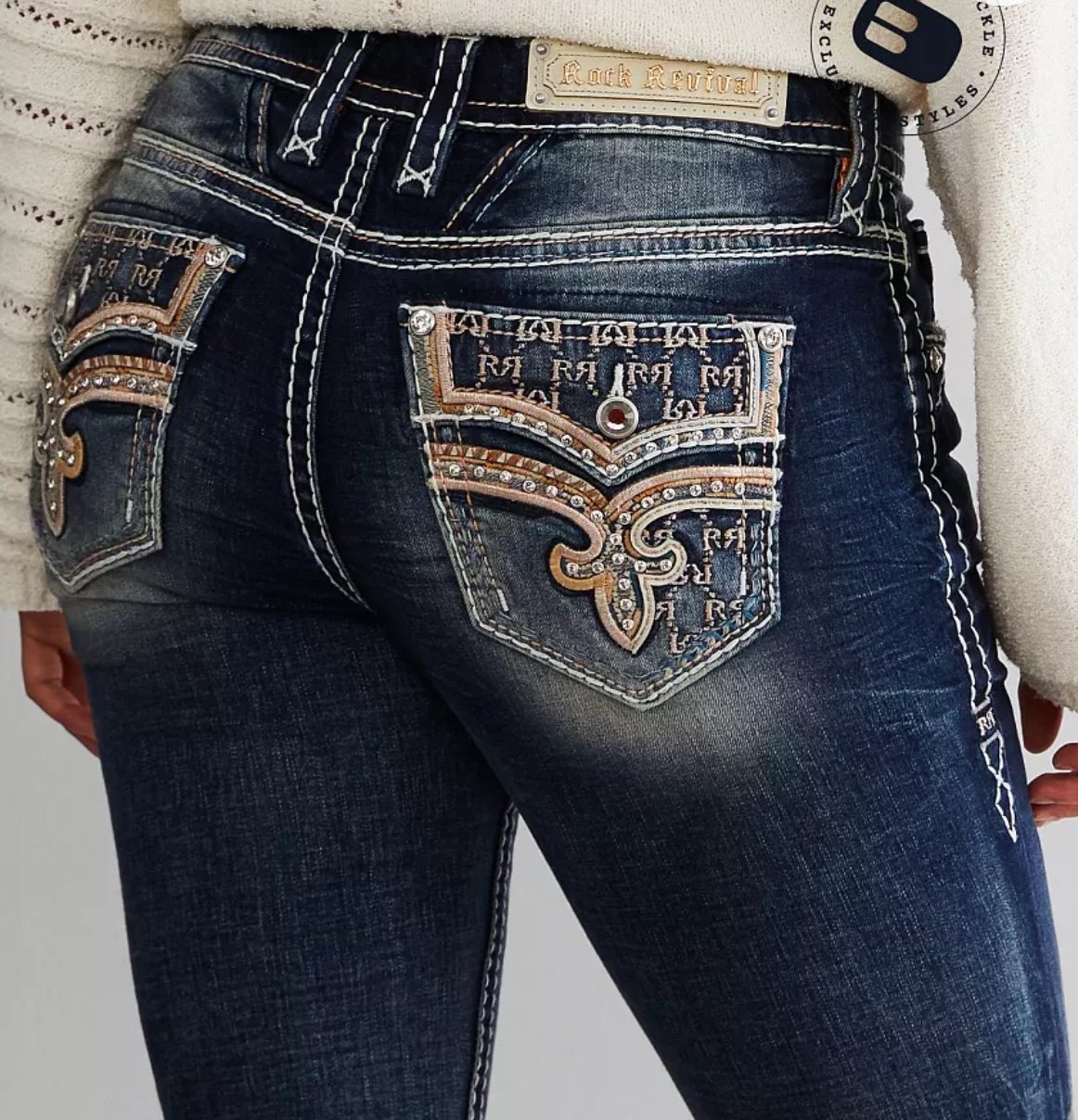 NWOT Rock Revival Danika Easy Boot jeans