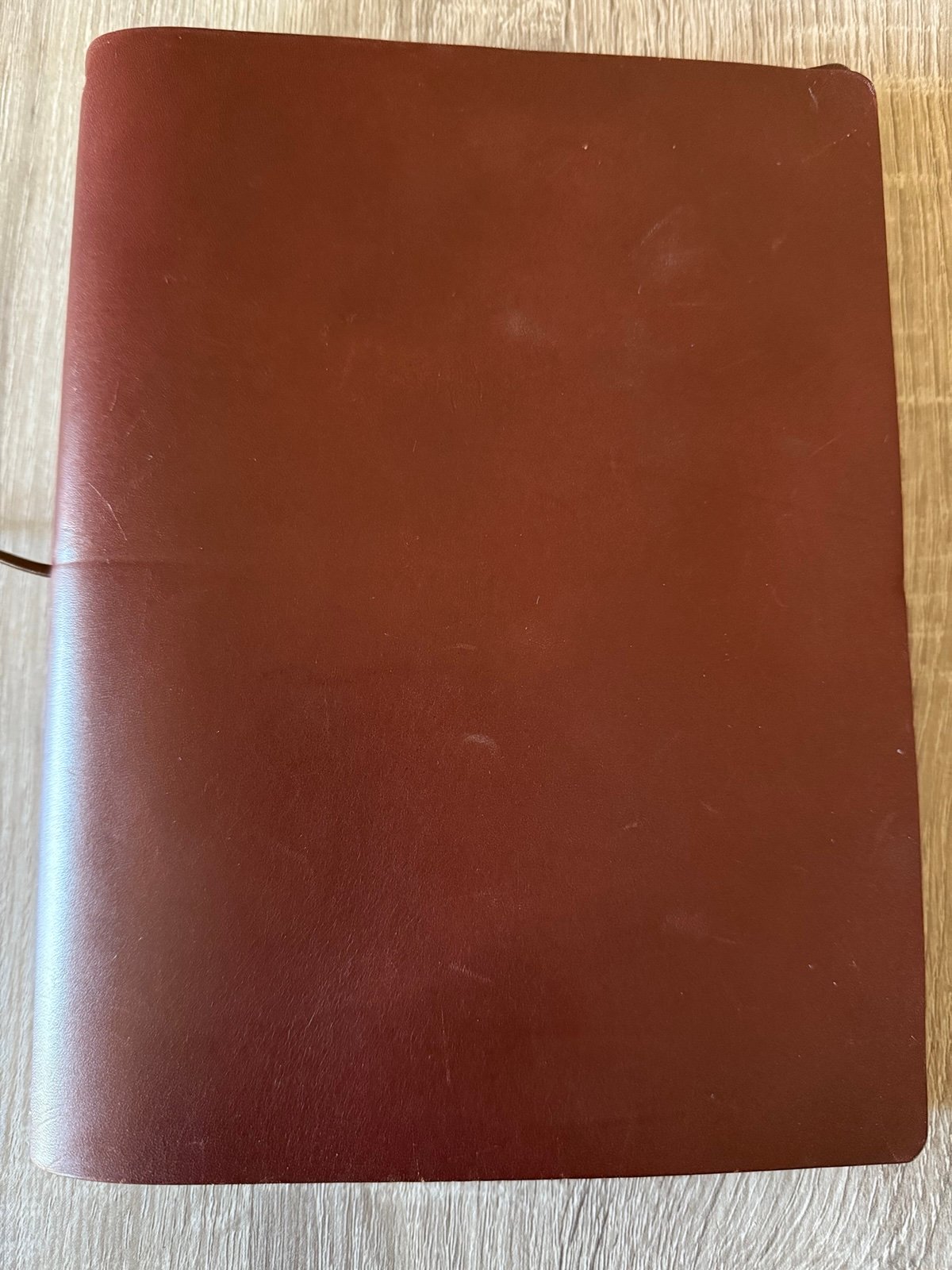 Leather Notebook Cover