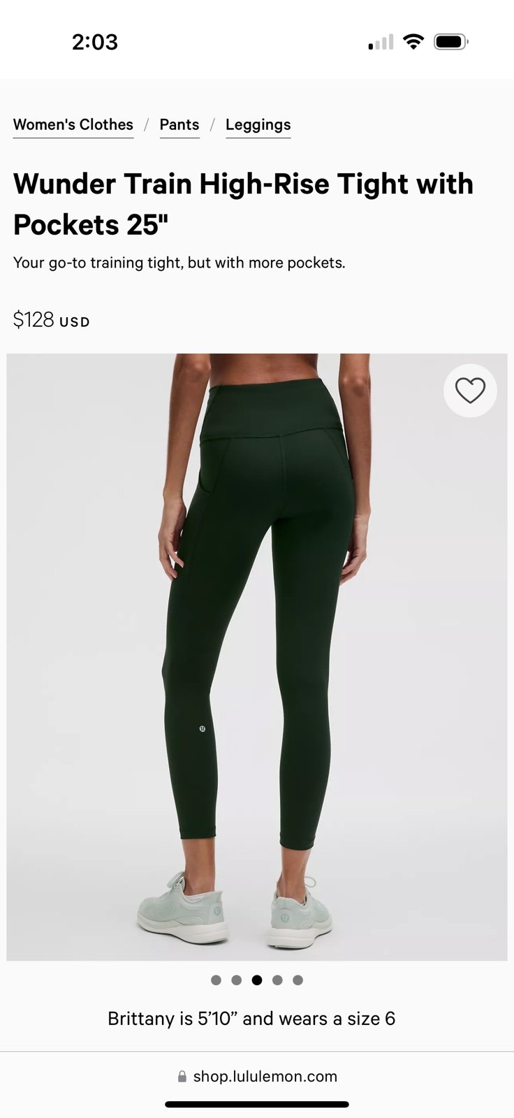 Lululemon wunder under leggings