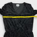Saylor Floral Burnout Long Sleeve Velvet Romper Size Small