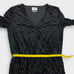 Saylor Floral Burnout Long Sleeve Velvet Romper Size Small