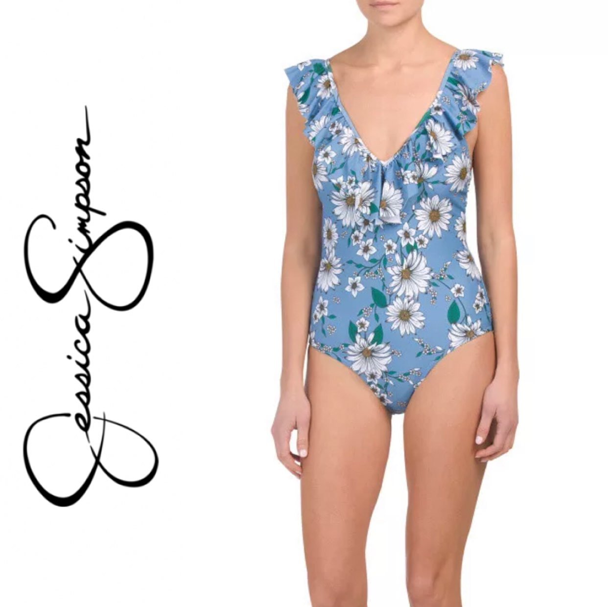 JESSICA SIMPSON~One-Piece Swimsuit~M~NWT