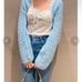 Snidel Fluffy Bolero Cardigan & Frill Cami