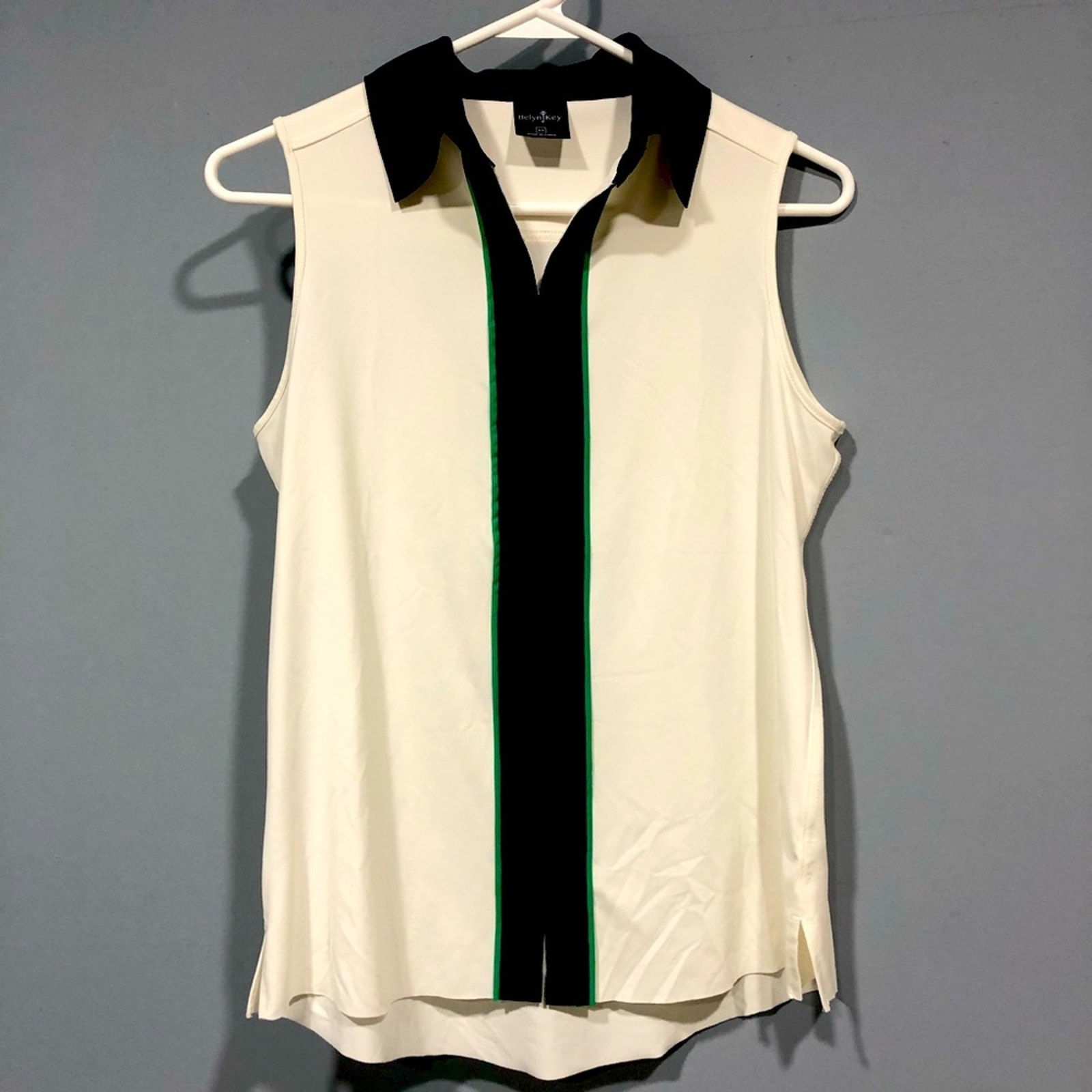 Belyn Key Sleeveless Polo XS