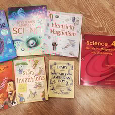 Sonlight Science IG E and books