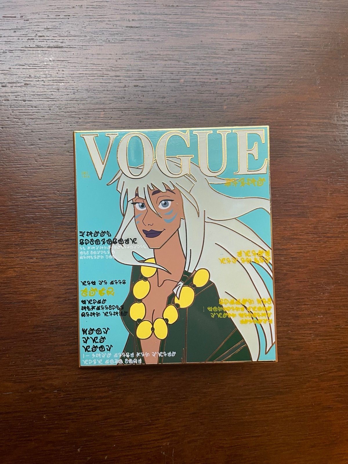 Jumbo Atlantis Kida Vogue magazine fantasy Pin