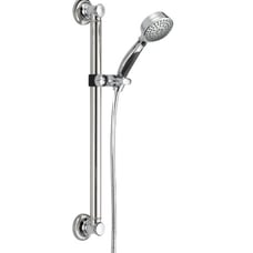 NEW Delta Faucet 9-Spray Slide Bar Hand Held Shower with Hose, Chrome 51900