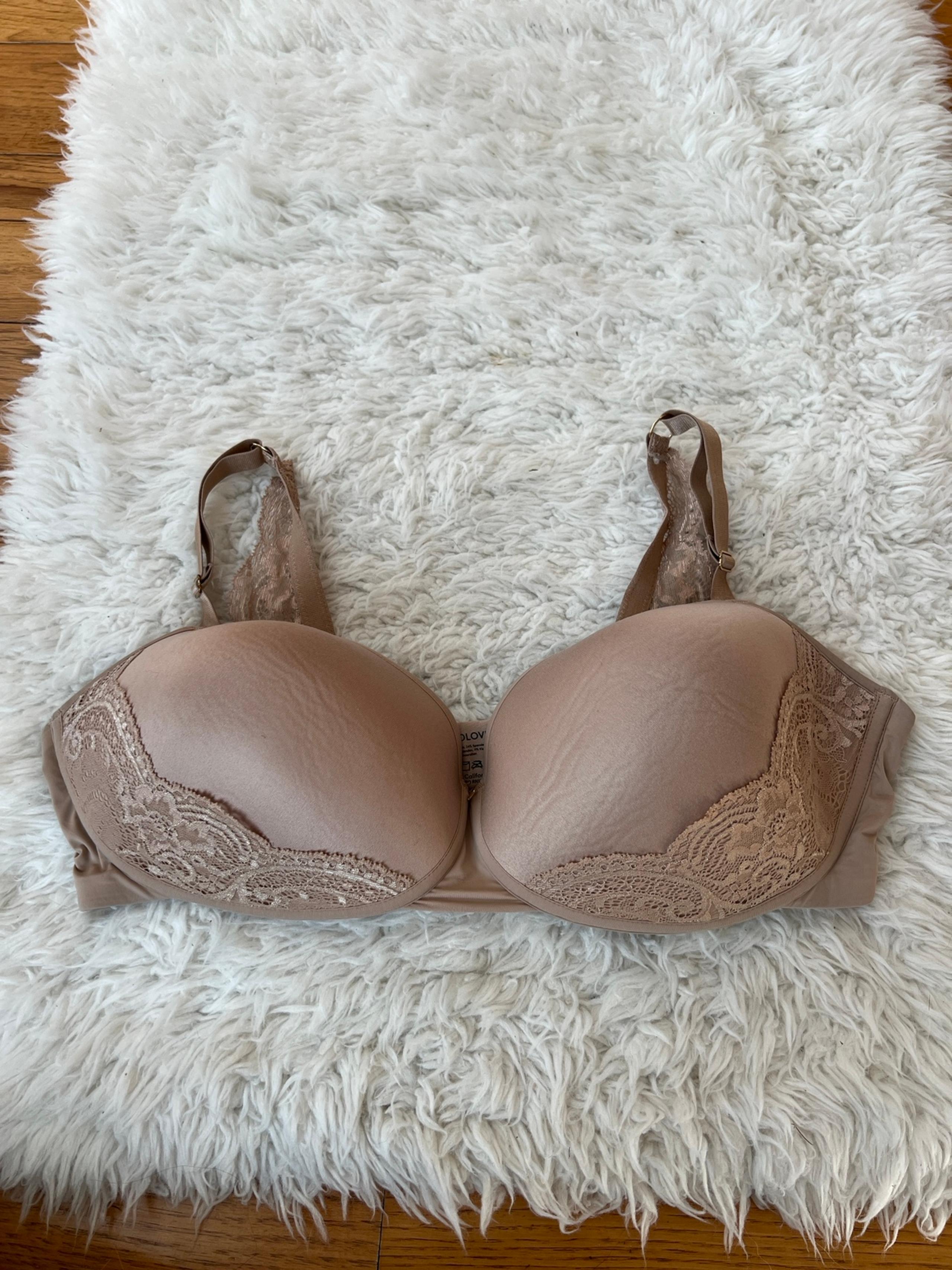 ThirdLove Lace Detail T-Shirt Bra 38E