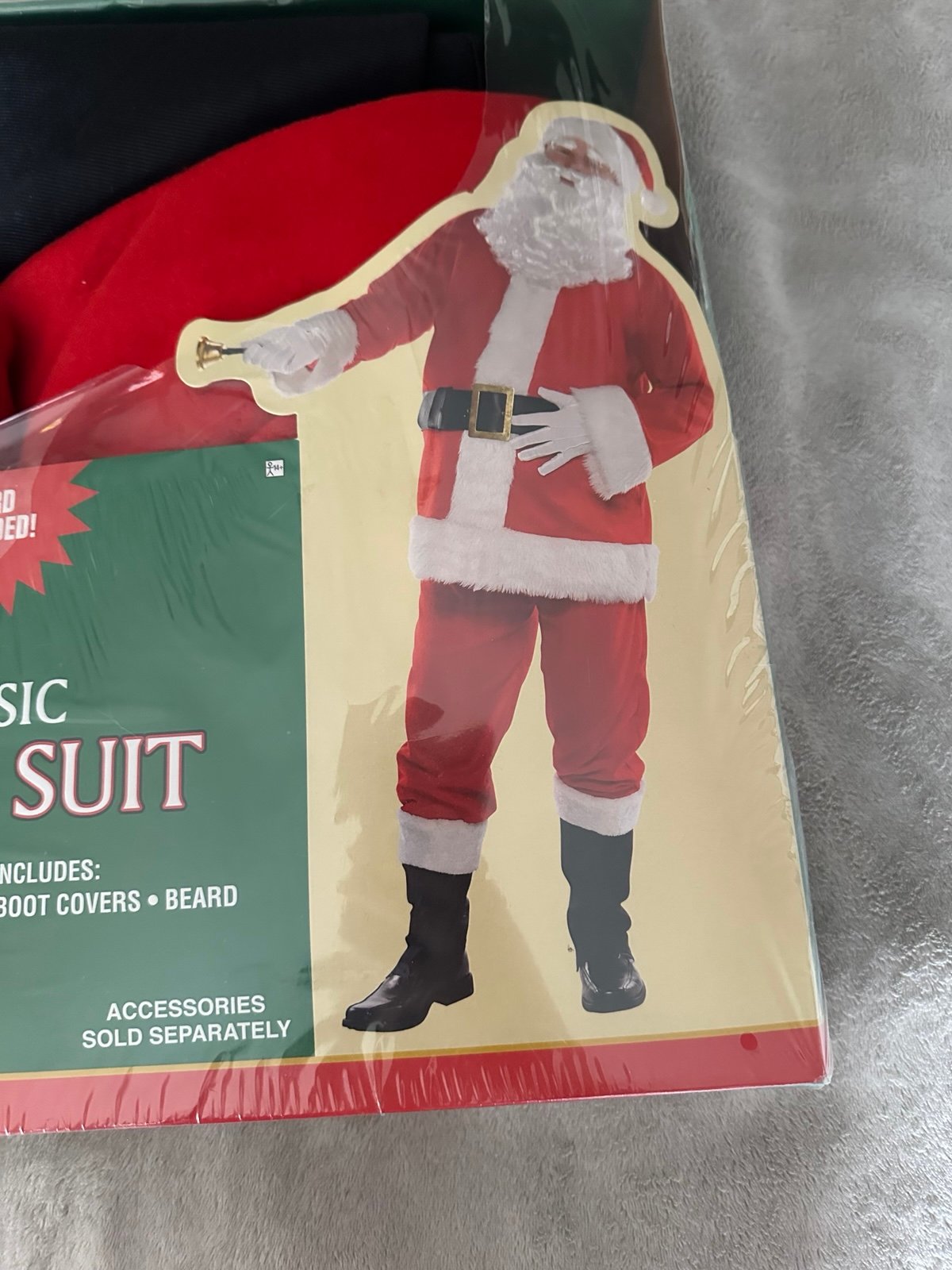Classic Santa Suit Costume new