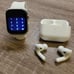 COMBO~Smart Watch Sports Tracker Bluetooth Call + Bluetooth 5.1 Earbuds Earphone