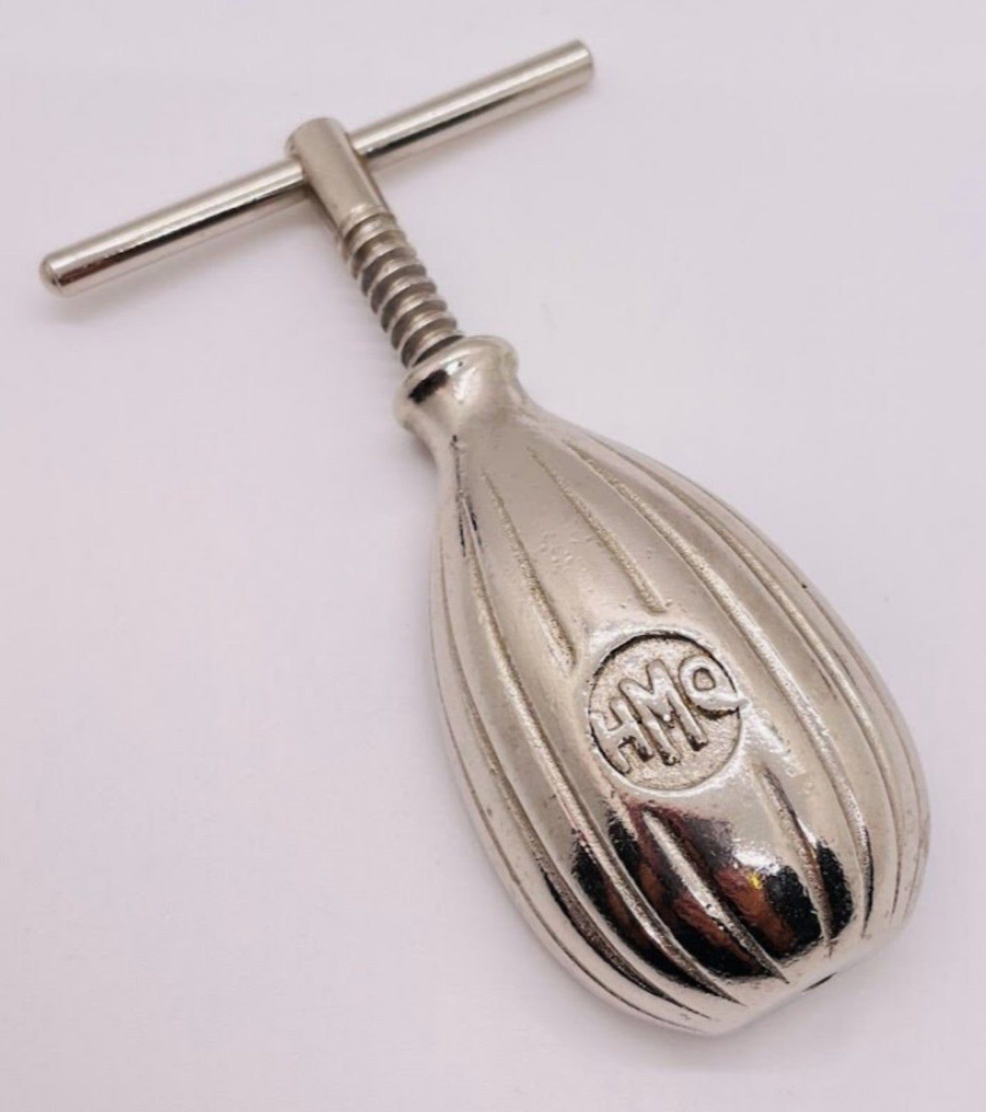 Vintage HMQ Metal Nutcracker