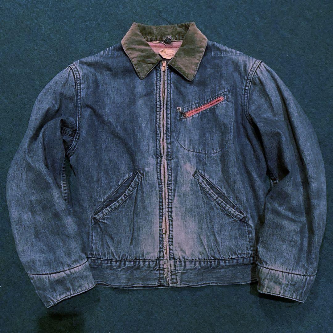 60s BLUE BELL デニム ワーク ジャケット 191-LB 60s BLUE BELL Denim Work Jacket 191-LB