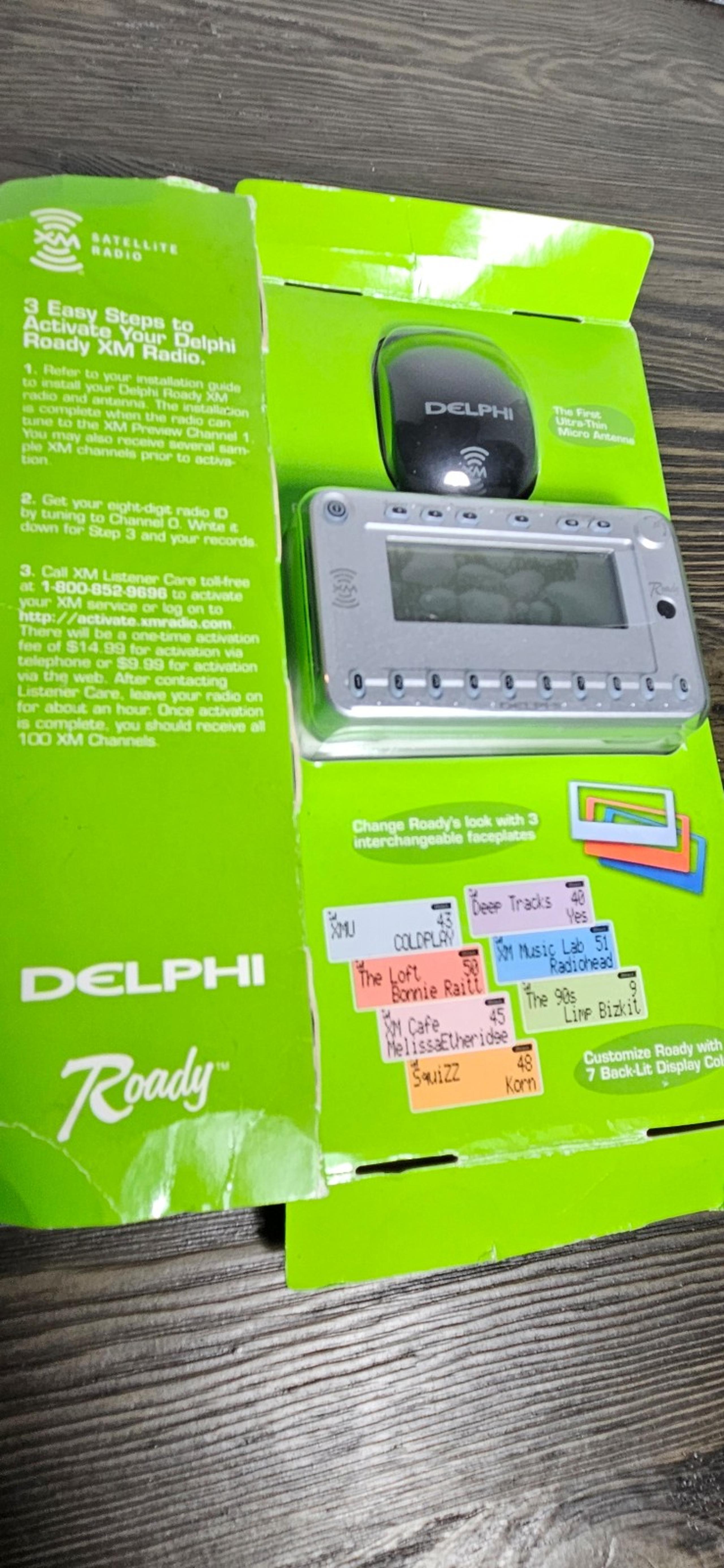 Delphi XM Satellite Radio ROADY Complete Radio Solution for vehicle