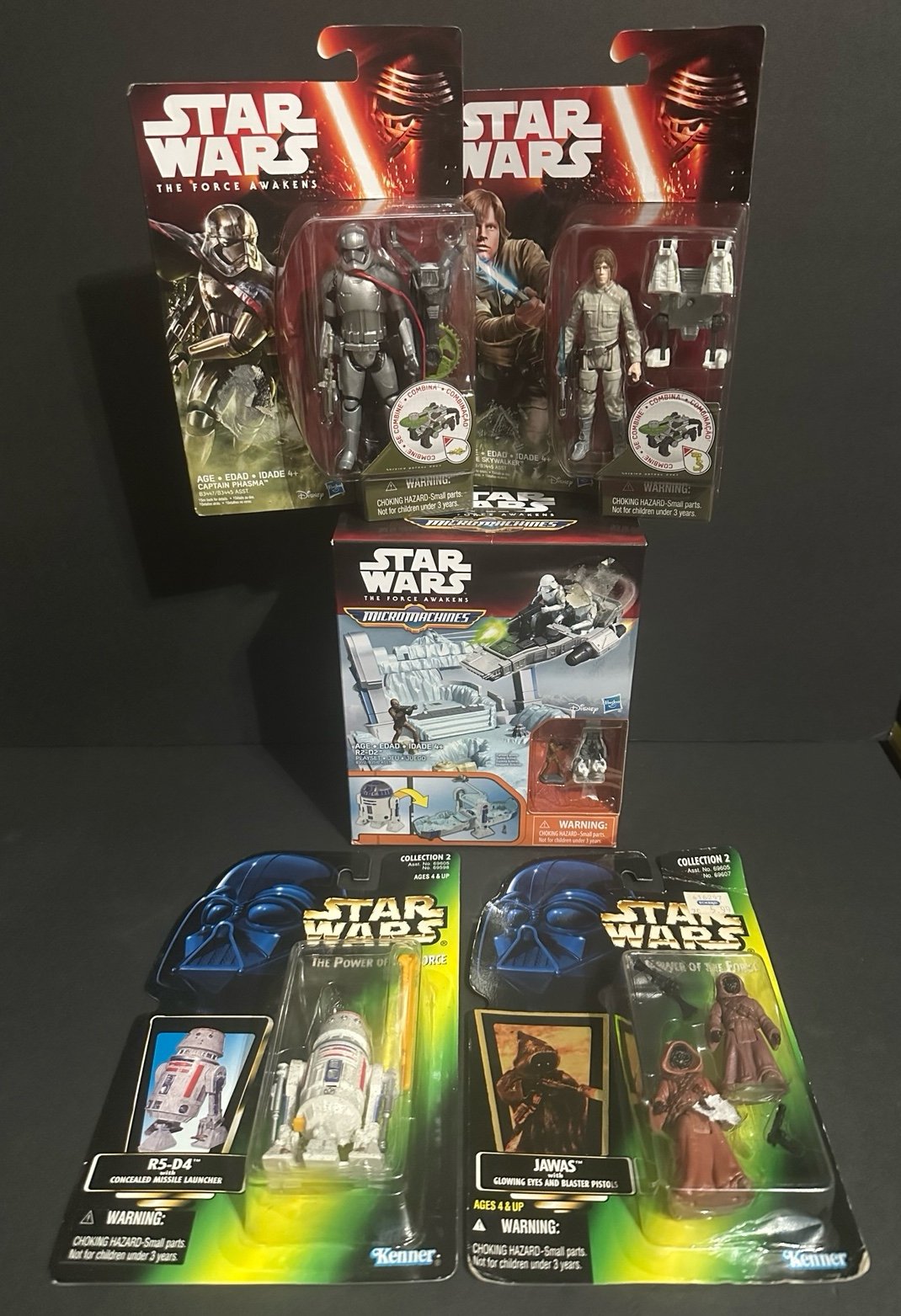 Star Wars Bundle 5 LOT All pictured included NEW! Ready to ship!