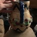 Colorful Fruit and Black Zig Zag Made in Japan Pitcher