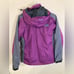 The North Face Summit Series Purple and Grey Rain Jacket, Size XS