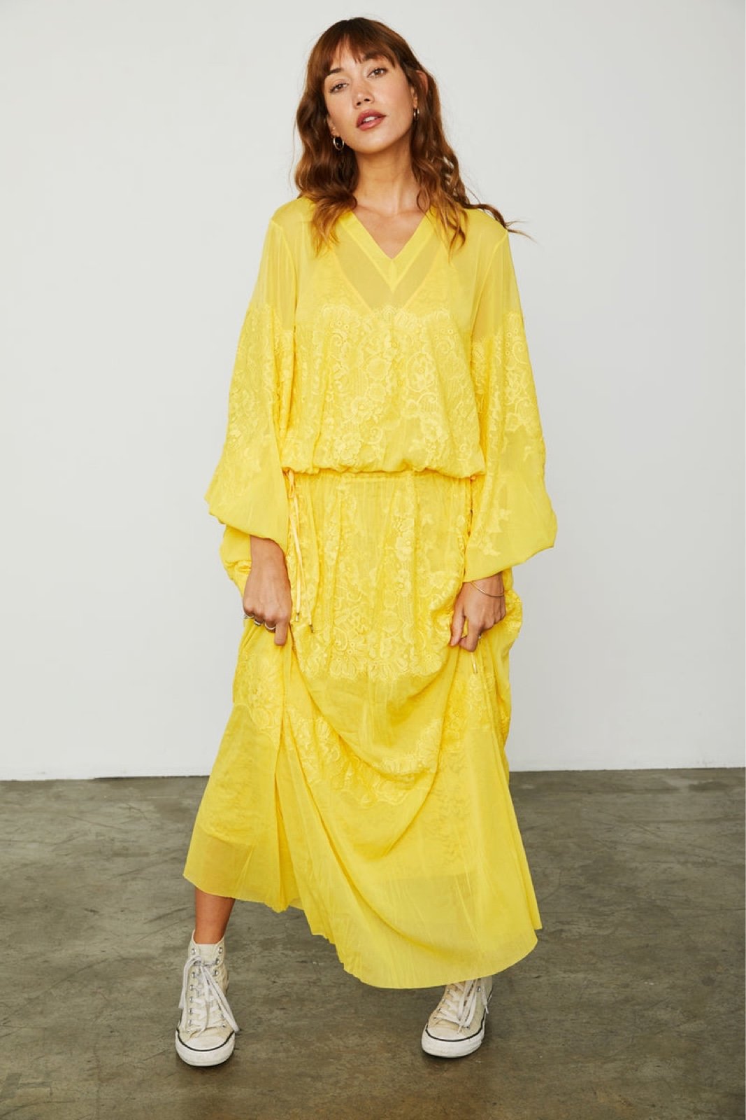 NWT Retrostyle HAH Boho,Royal,Regency lace layer dress